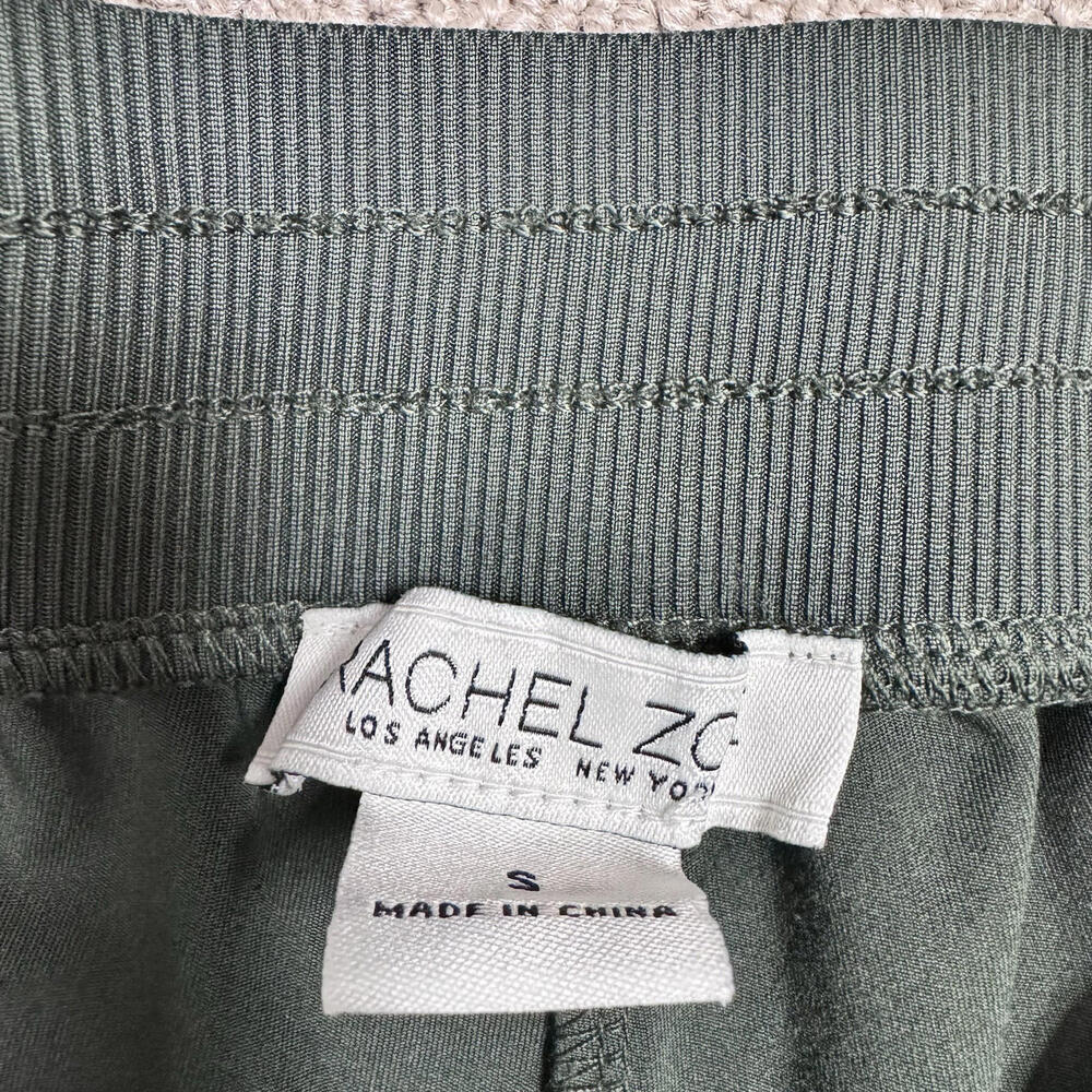 Rachel Zoe Pants Green Elastic Waist Drawstring Women’s Size Small - Picture 11 of 12